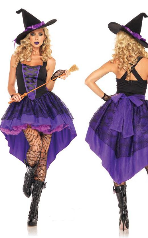 Adult Broomstick Babe Witch Costume